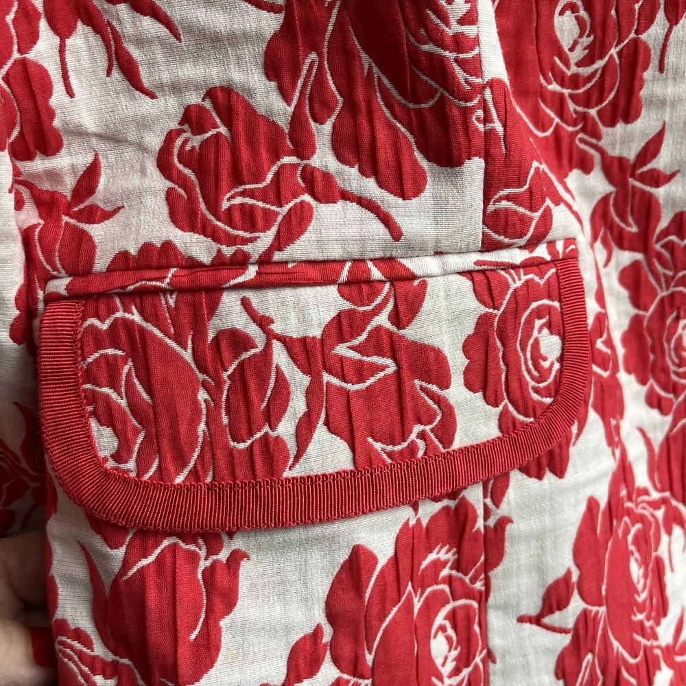 Classiques Entier cotton floral blazer